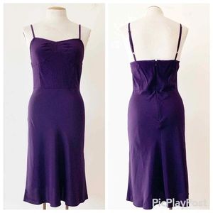 Veronica Beard 100% Silk Midi Slip Dress